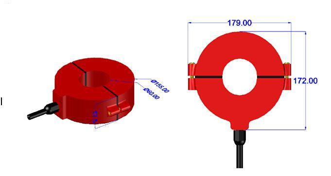 Waterproof Split Core Current Transformer