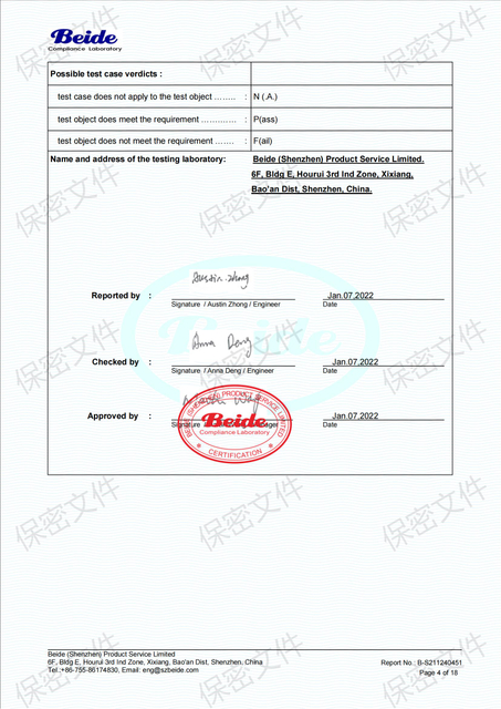 IEC61869 40451 TEST 4